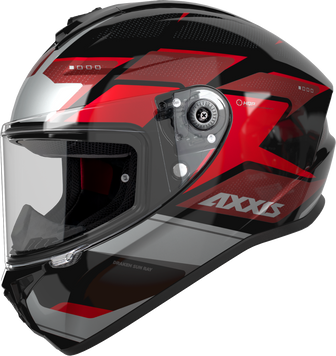 Купить AXXIS DRAKEN S Sunray Black/Red в интернет-магазине MOTOshop.UA