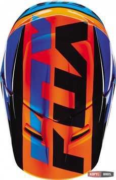 Купить Мотошлем FOX V1 MAKO HELMET ECE оранжевый в интернет
