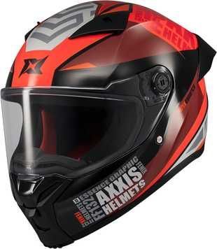Купить AXXIS FENIX Essence Black/Red в интернет-магазине MOTOshop.UA