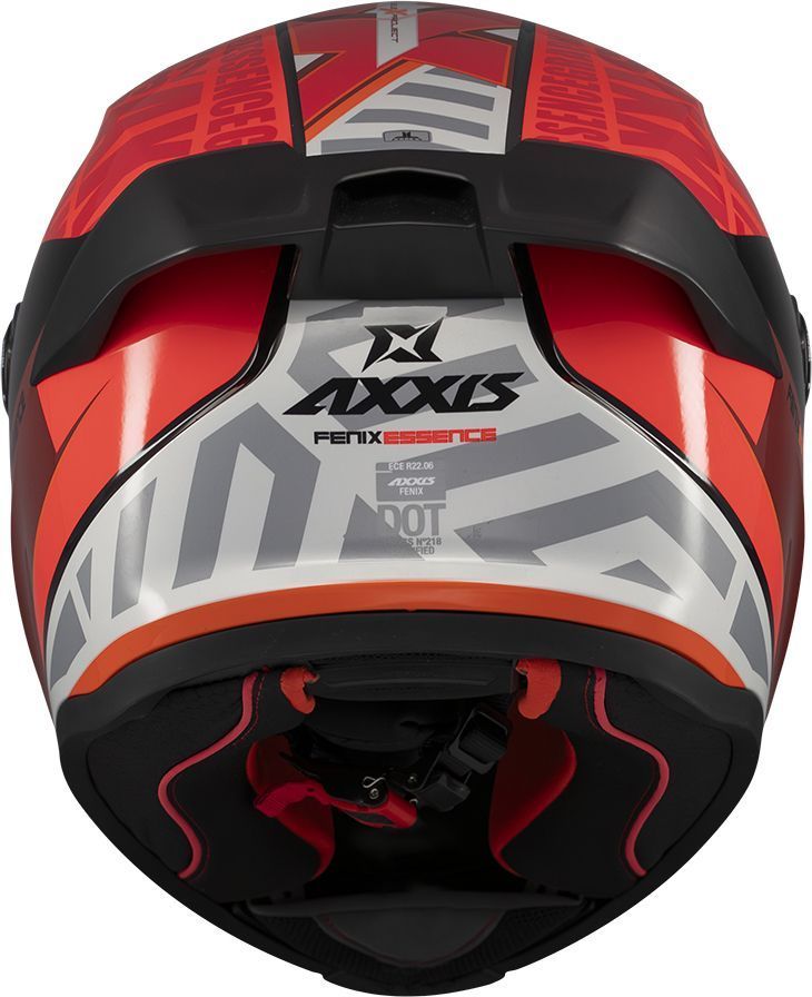 AXXIS FENIX Essence Black/Red AXXIS FENIX Essence Black/Red фото