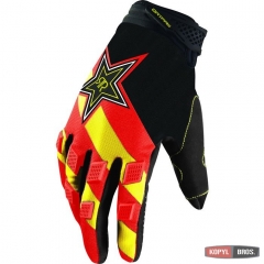 Мото перчатки FOX YTH DIRTPAW ROCKSTAR Glove красные, фото №1, цена