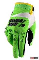Детские мото перчатки Ride 100% AIRMATIC Glove зеленые, фото №1, цена