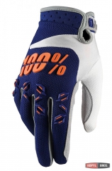 Детские мото перчатки Ride 100% AIRMATIC Glove синие