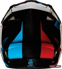 Мотошлем FOX V1 RACE ECE сине-красный, фото №4, цена
