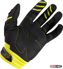 Мото перчатки FOX DIRTPAW ROCKSTAR желтые, фото №2, цена