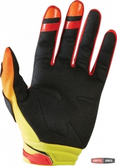 Мото перчатки FOX DIRTPAW IMPERIAL Glove красно-желтые, фото №2, цена