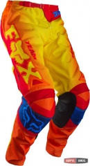 Мото штаны FOX 180 IMPERIAL Pant красно-желтые, фото №2, цена